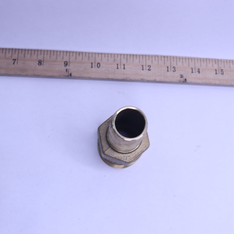 Everbilt Insert Male Reducing Adapter Brass 1-1/4" MNPT x 1" 1001 096 324