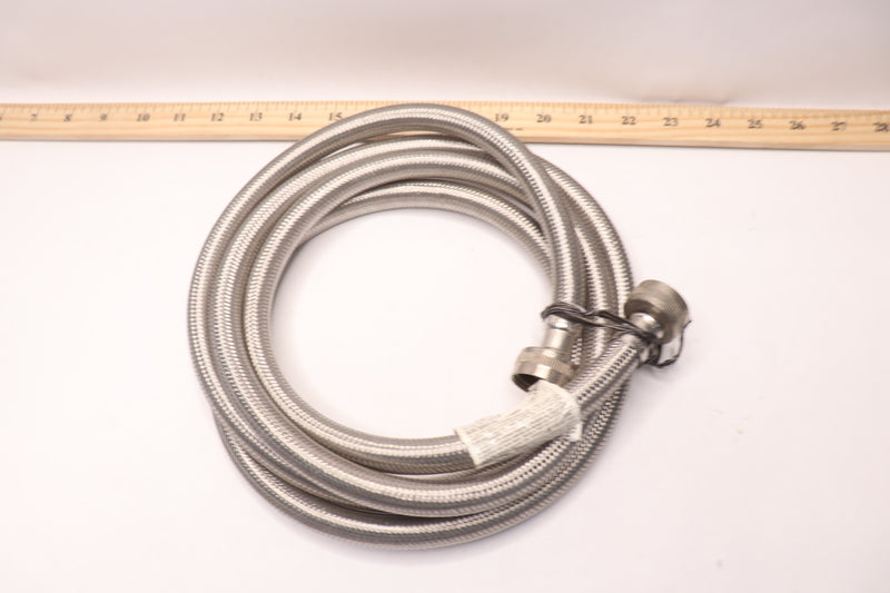 Everbilt Washing Machine Supply Line Stainless Steel 3/4" FHT x 3/4" FHT x 96"