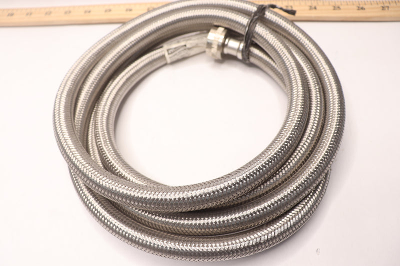 Everbilt Washing Machine Supply Line Stainless Steel 3/4" FHT x 3/4" FHT x 96"