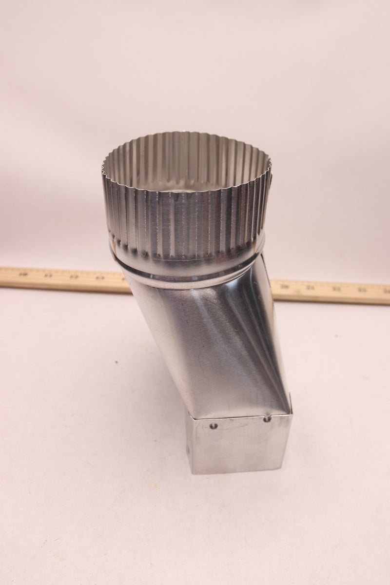 Space Saver Dryer Vent Duct Aluminum Silver UD48S