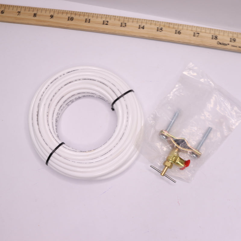 Everbilt Poly Ice Maker Installation Kit - Missing Adapter & Coupling