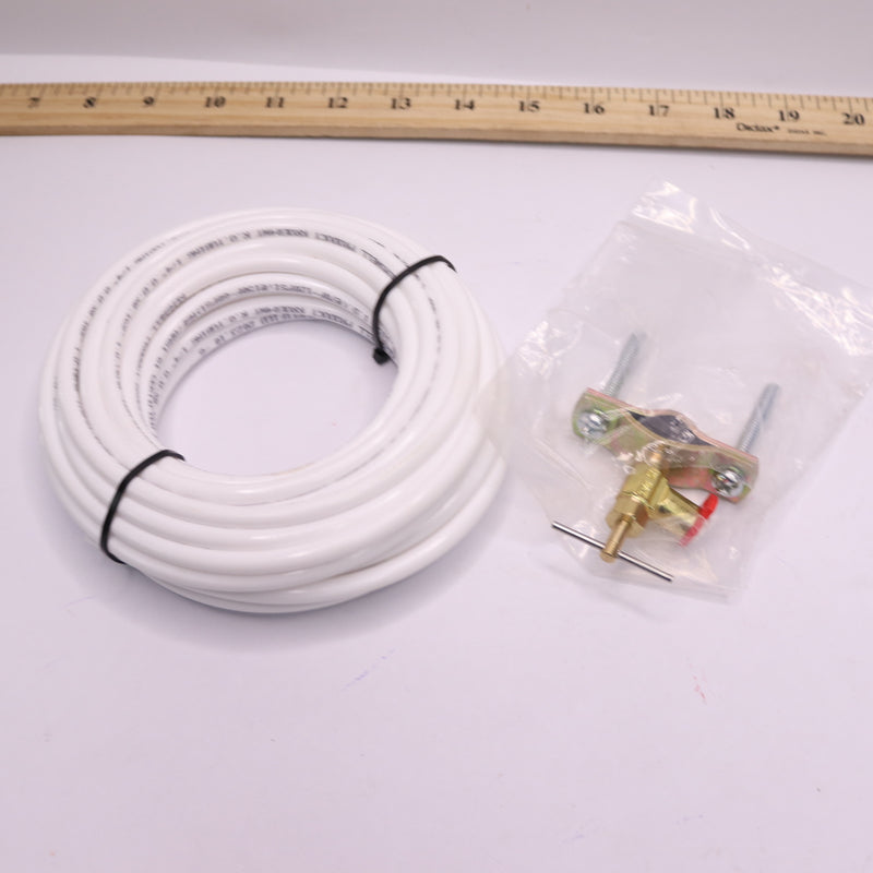 Everbilt Poly Ice Maker Installation Kit - Missing Adapter & Coupling