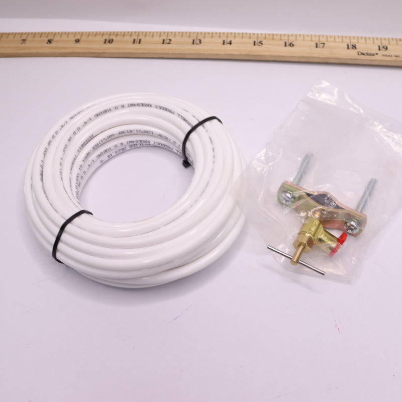 Everbilt Poly Ice Maker Installation Kit - Missing Adapter & Coupling