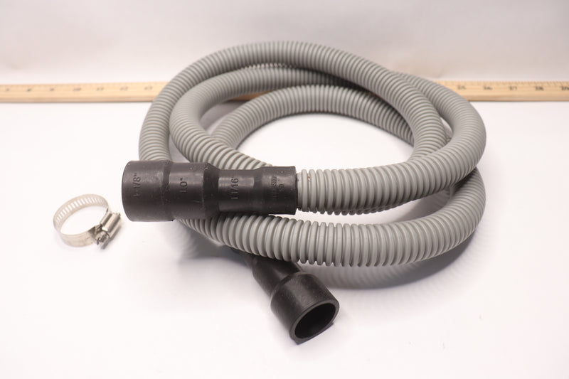 Everbilt Corrugated Dishwasher Hose 6 Ft HRBDIS06EB - Missing Clamp