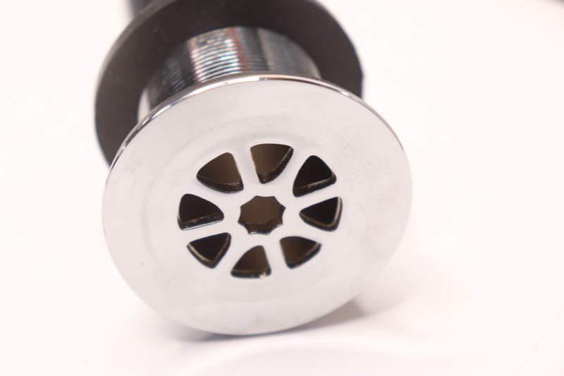 Oatey Designline Chrome-Plated Brass Grid Drain without Overflow