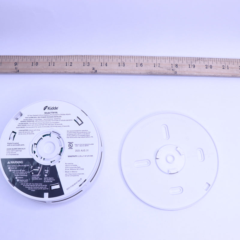 Kidde Smoke Detector with Photoelectric Sensor P3010L