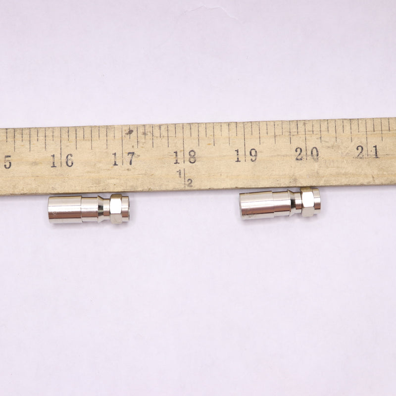 (2-Pk) Ideal Compression F-Connector Brass 92-651