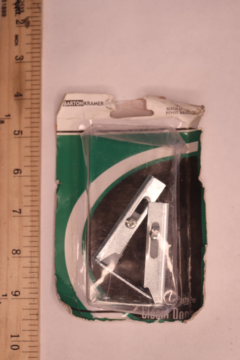 Barton Kramer Bi-Fold Jamb Bracket Closet Door Hardware (2-Pack)
