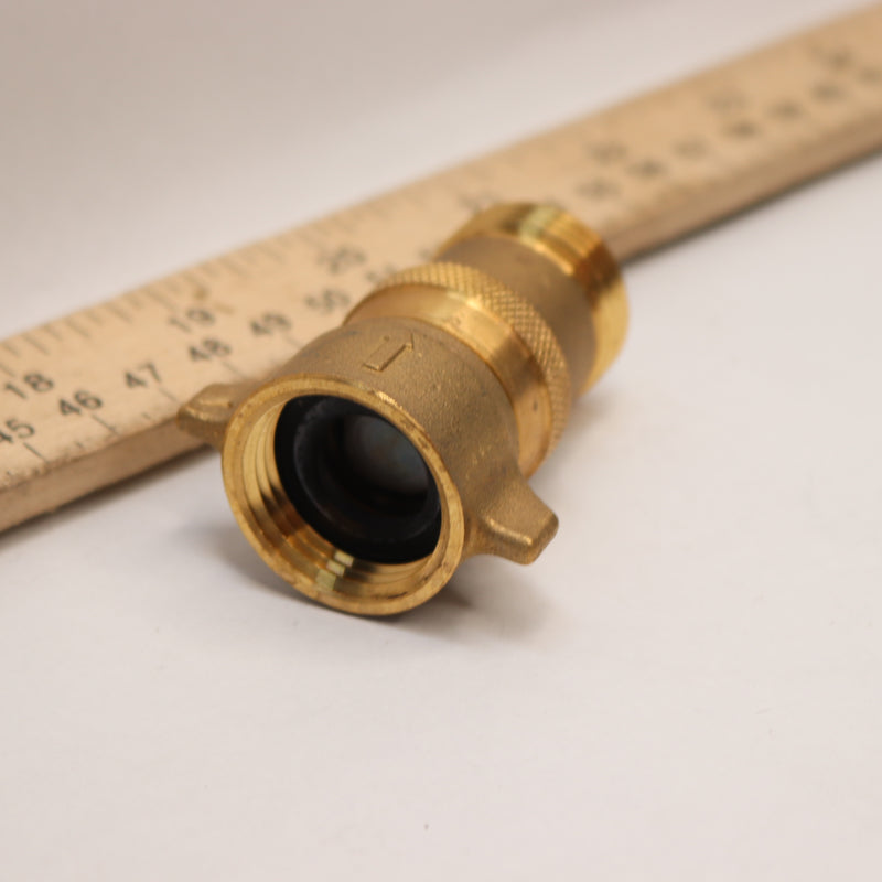 Camco RV Inline Water Pressure Regulator Brass 40055