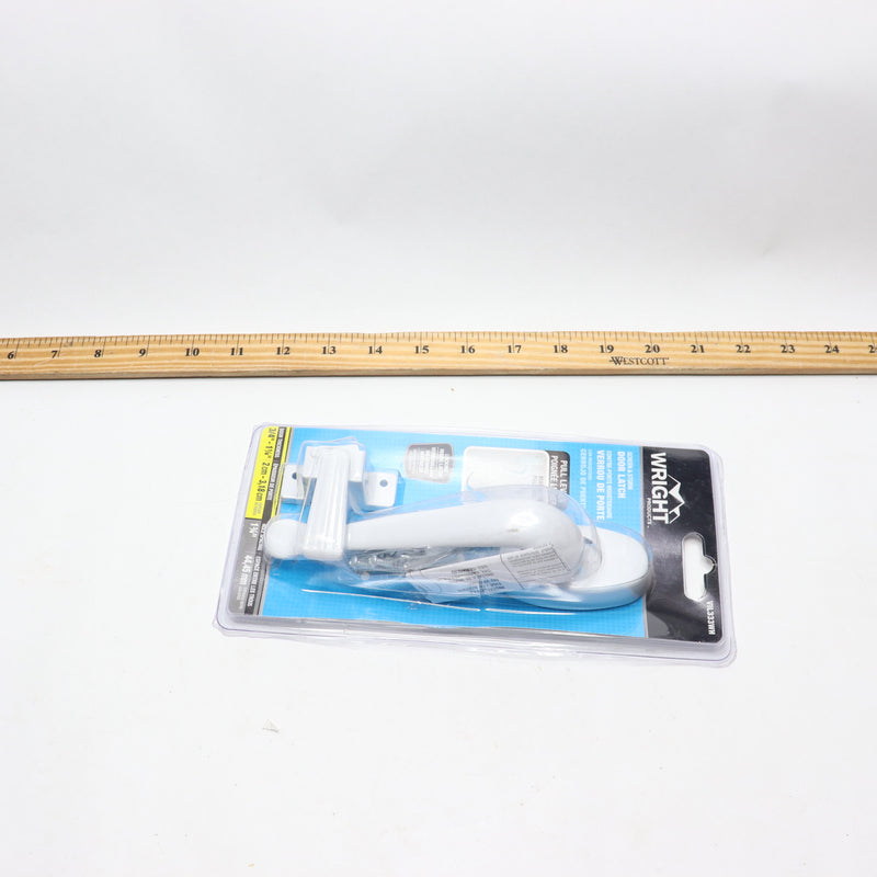 Wright Villa Pull Handle for Screen and Storm Doors White VIL333WH-New Unopened