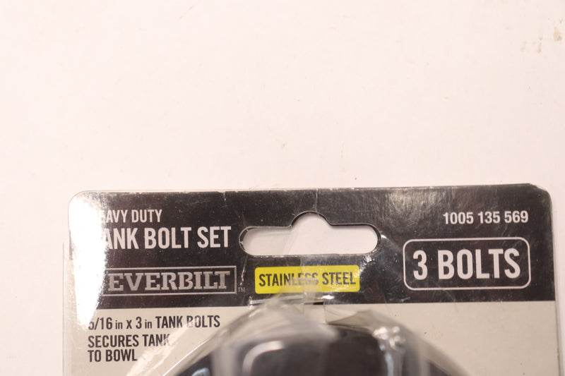 Everbilt Heavy Duty Tank Bolt Set 1005 135 569 - Missing Bolts