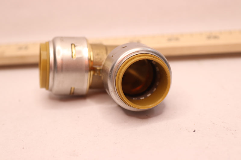 SharkBite 90 Degree Push to Connect Plumbing Fitting Brass 3/4" UR256A