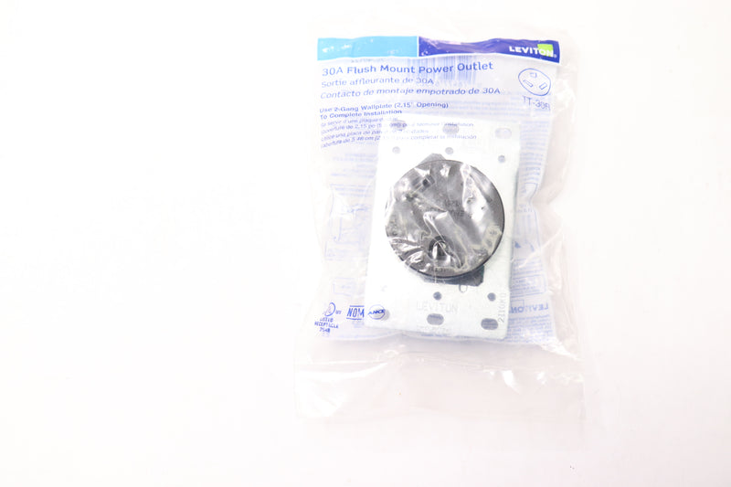 Leviton  Receptacle RV Outlet 30 Amp 125V 3W - 7313-S00