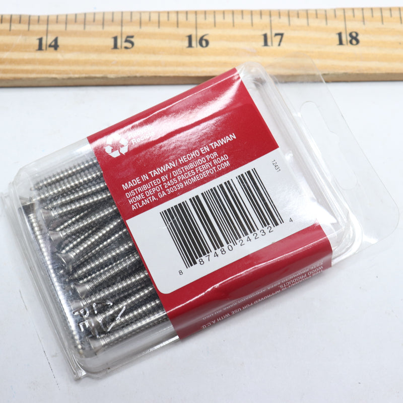 (25-Pk) Everbilt Phillips Flat Head Sheet Metal Screws