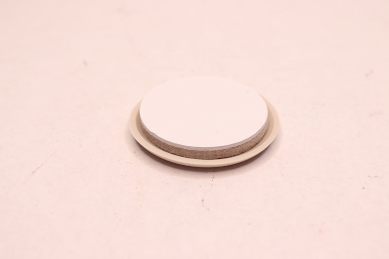 (3-Pk) Everbilt Round Slider Plastic Beige 2-1/8" 192 193