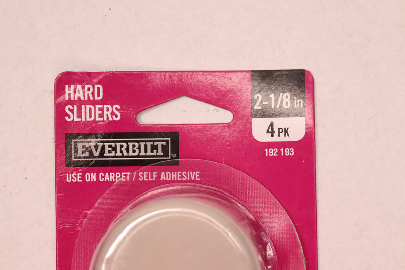 (3-Pk) Everbilt Round Slider Plastic Beige 2-1/8" 192 193