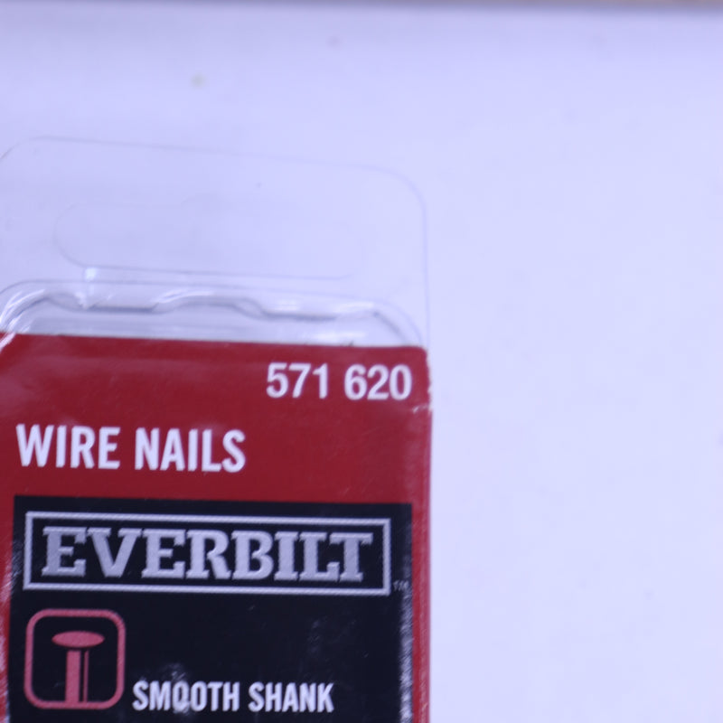 Everbilt Smooth Shanks Wire Nails Zinc 2 Oz.