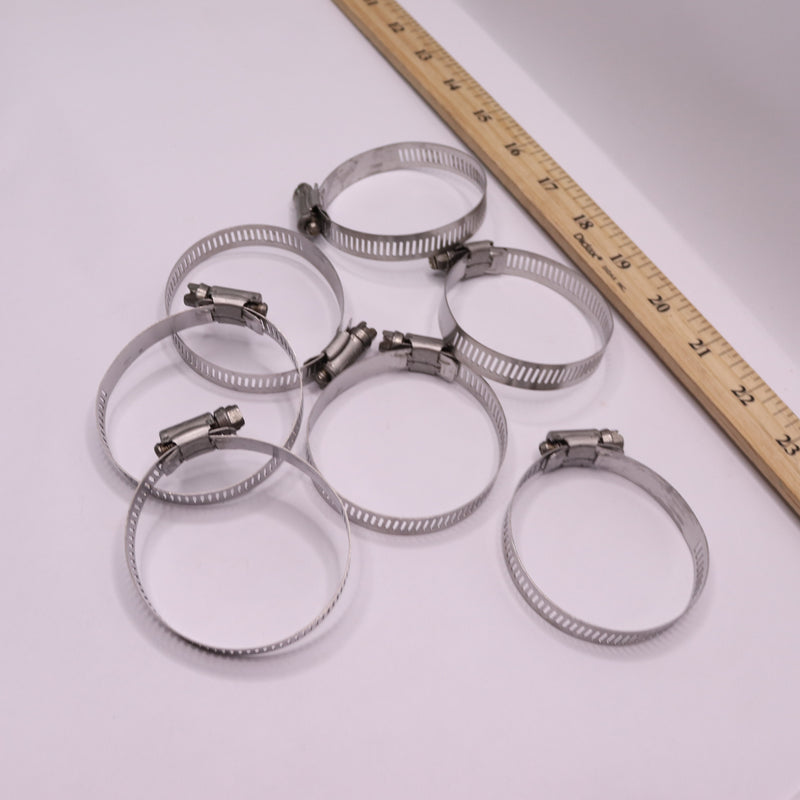 (7-Pk) Everbilt Hose Clamp Stainless Steel 1-3/4-2-3/4"