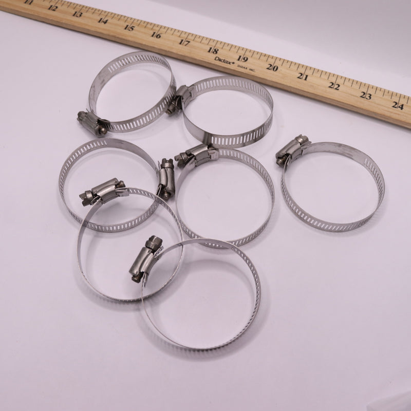 (7-Pk) Everbilt Hose Clamp Stainless Steel 1-3/4-2-3/4"