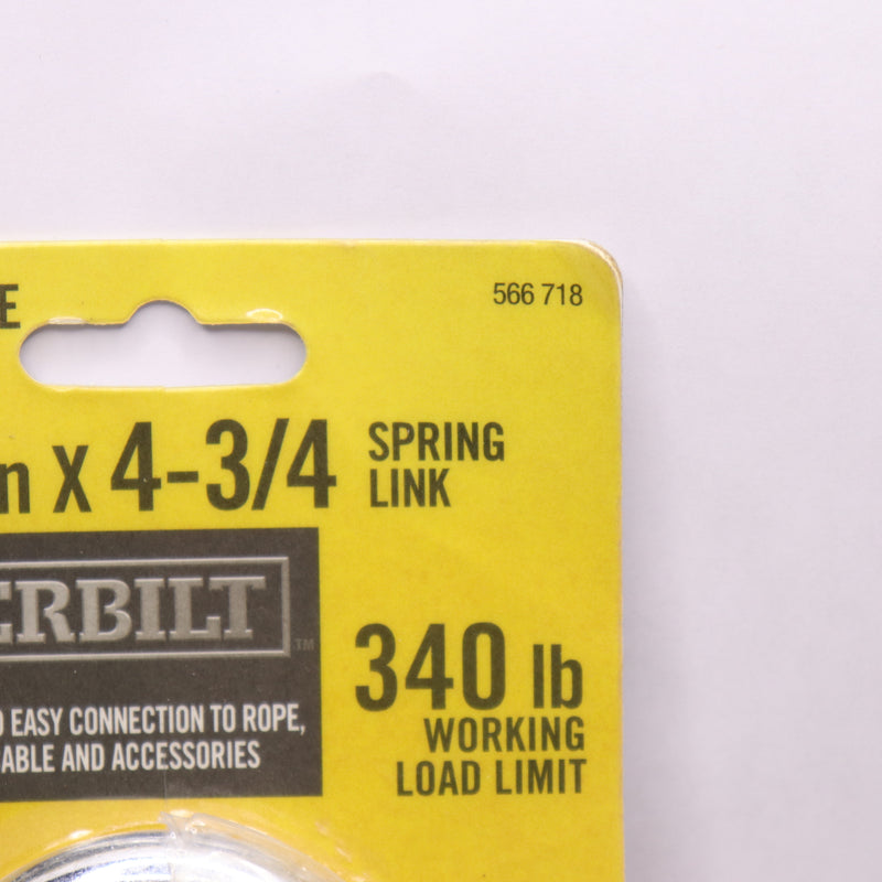 Everbilt Spring Link Zinc-Plated 7/16" x 4-3/4" 566 718