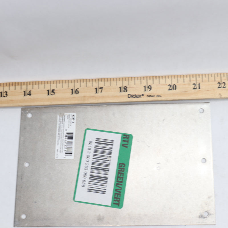Oatey 5 in. x 8 in. 16-Gauge Stud Guard Safety Plate