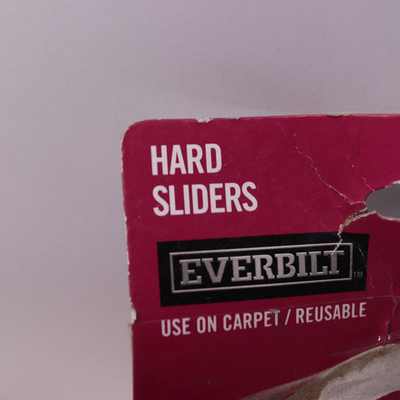 (3-Pk) Everbilt Furniture Round Slider Plastic 3-1/2" - Missing 1