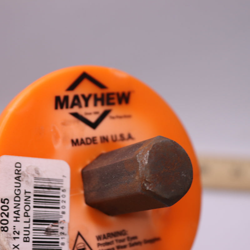 Mayhew Bull Point Chisel Steel 3/4" x 12" 80205