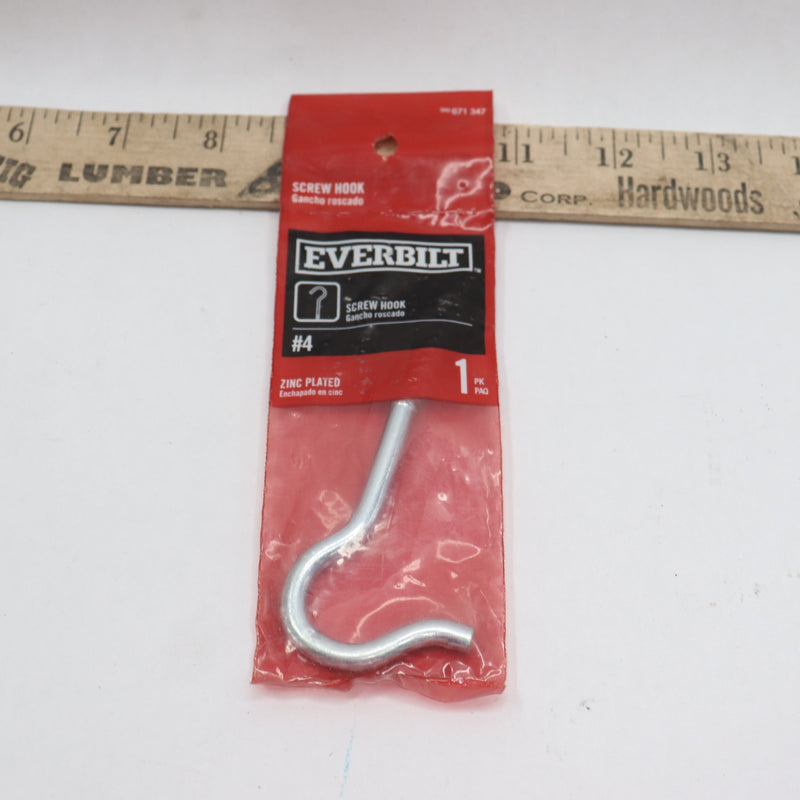 Everbilt Screw Hook Zinc-Plated