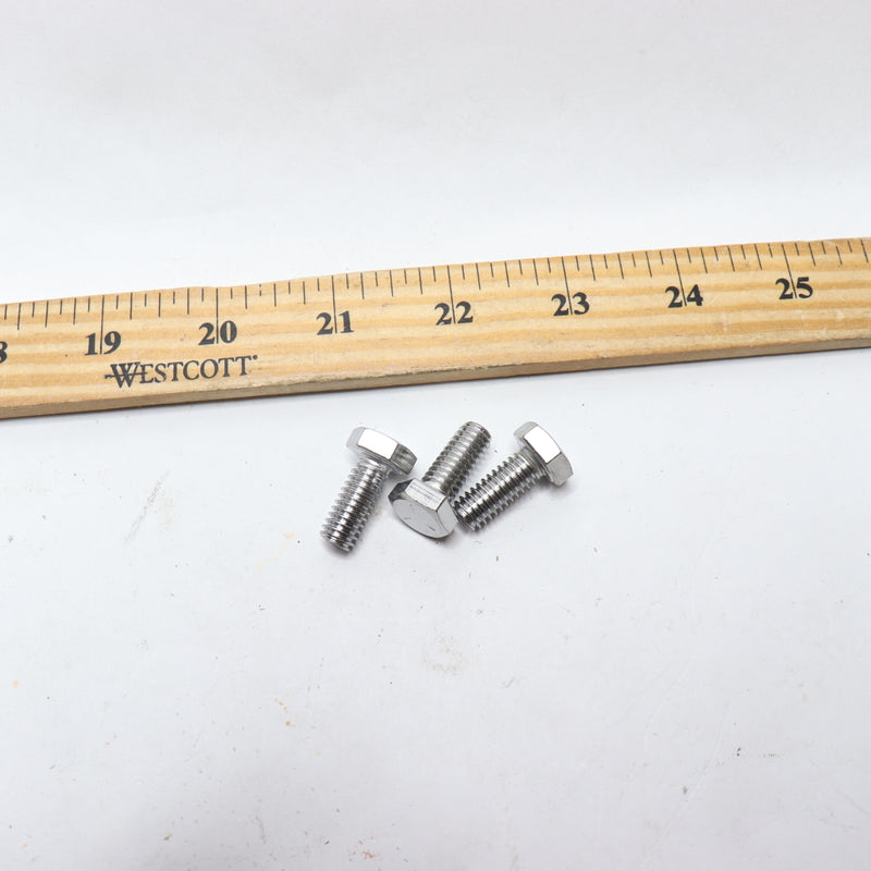 (3-Pk) Everbilt Hex Bolt Steel Chrome 5/16"-18 x 3/4" 387 228