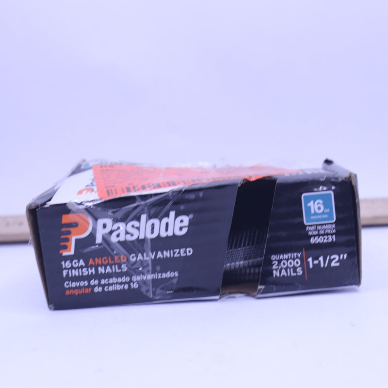 (Approx. 450) Paslode Finishing Nails 16 Gauge 1-1/2" 650231