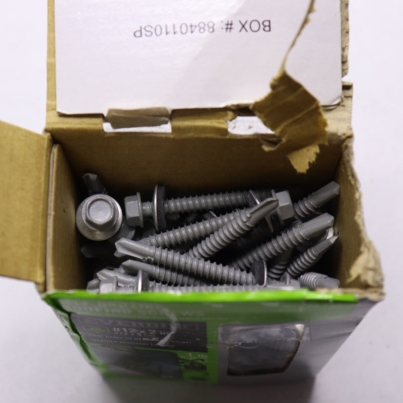 (Approx. 53) Everbilt Flange Hex Head Drive Self-Drilling Screws