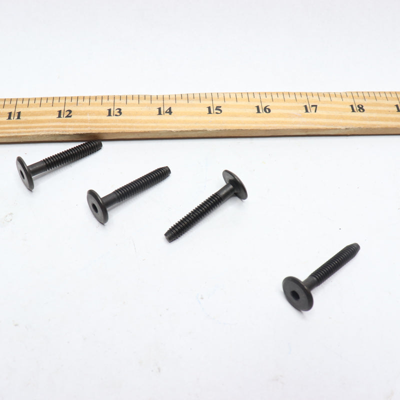 (4-Pk) Narrow Connecting Bolt Black 1/4"-20 TPI x 40mm 472 949