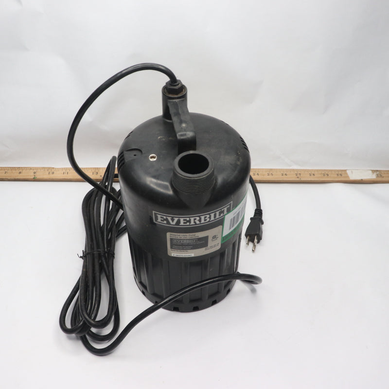 Everbilt Waterfall Submersible Utility Pump 1/2HP 1002166126 - Used