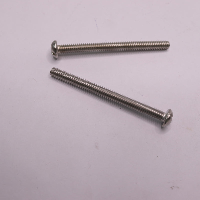 (2-Pk) Everbilt Round-Head Combo Drive Machine Screws 1/4"-20 tpi x 3" 493 164