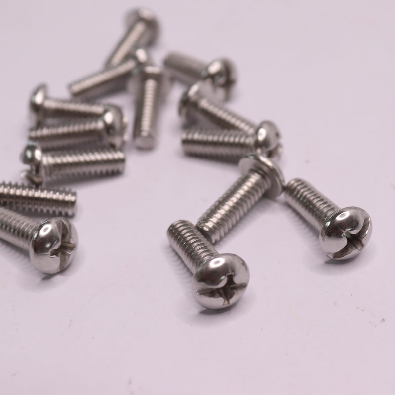 (15-Pk) Everbilt Phillips-Slotted Round-Head Machine Screws 1/2"-20 x 3/4"