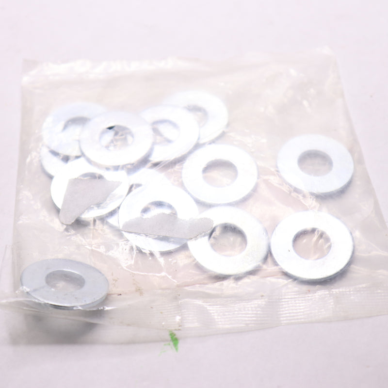 (12-Pk) Everbilt Flat Washer Zinc 1/4" 328 154