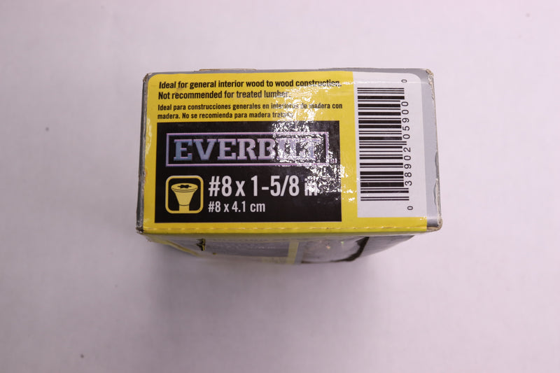 (167-Pk) Everbilt Construction Lag Screws Bronze Exterior 1lb. 8 x 1-5/8"