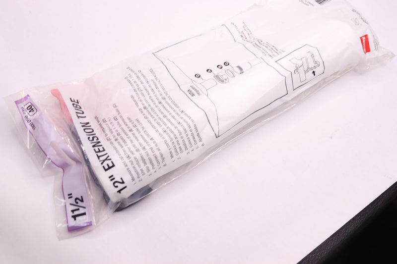 Oatey Slip-Joint Sink Drain Extension Tube Plastic White 1-1/2 x 12