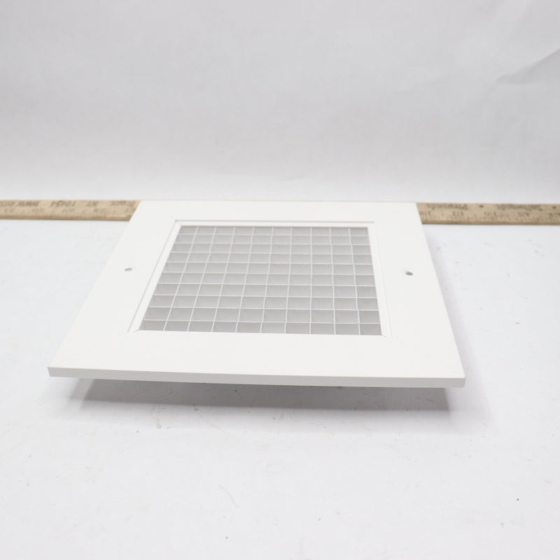 Hvac Vent Duct Cover Sidewall or Ceiling White 7-3/4" X 7-3/4"