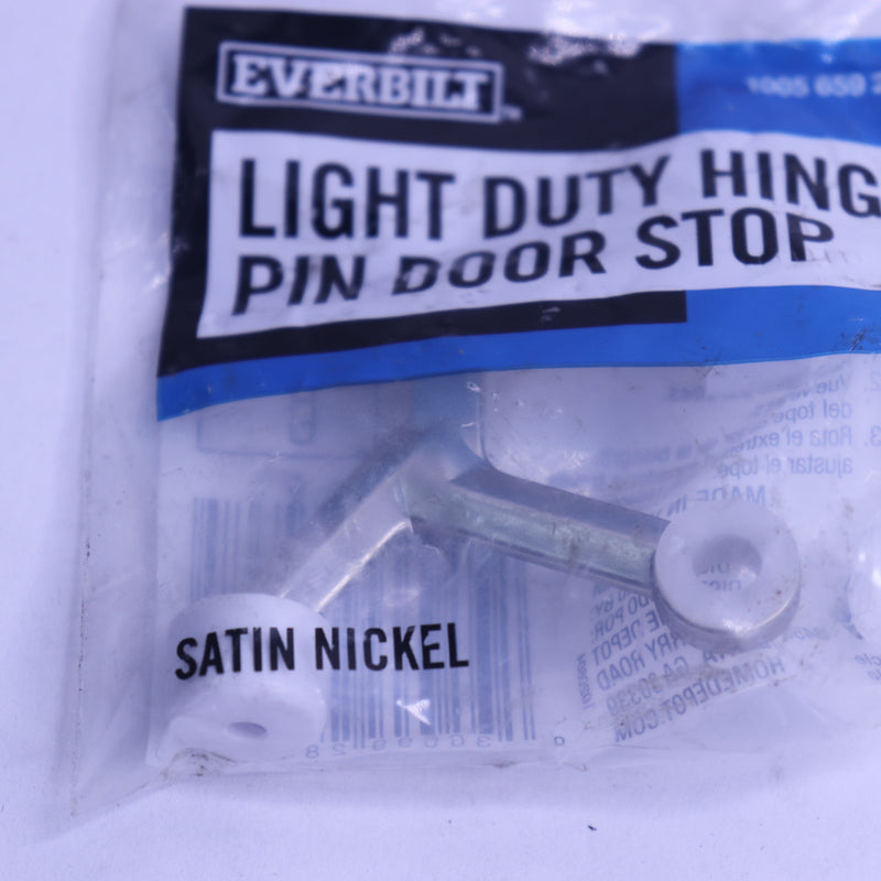 Everbilt Light Duty Hinge Pin Doorstop Satin Nickel 1005 659 274