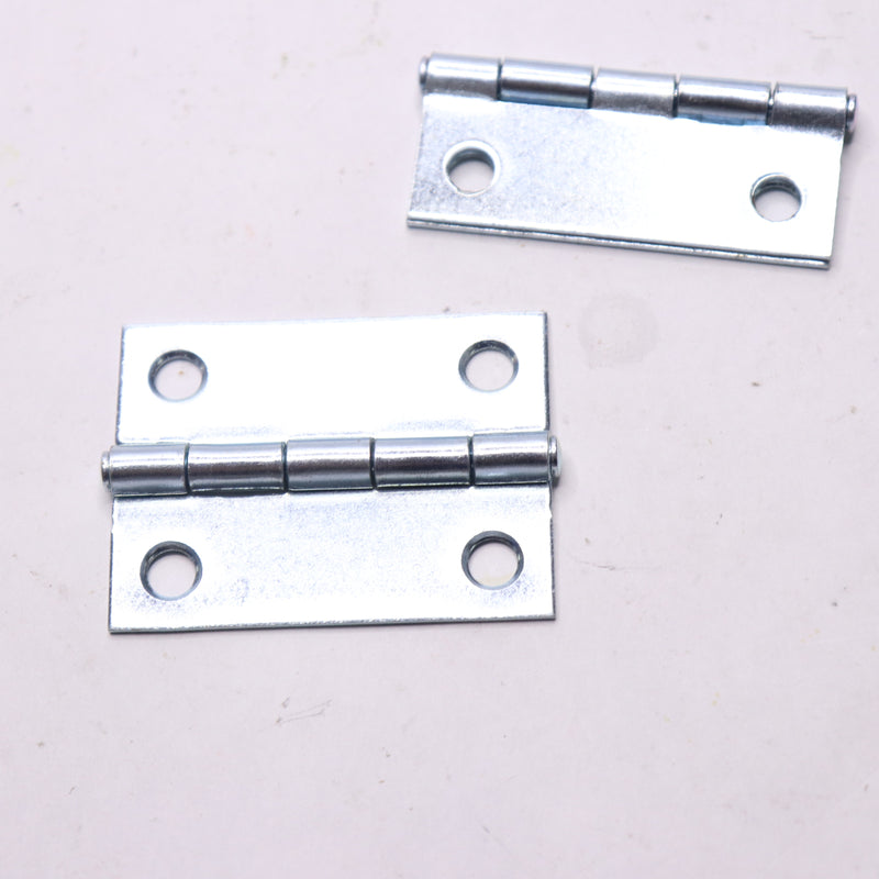 (2-Pk) Non-Removable Pin Narrow Utility Hinge 2"-Hinges Only No Hardware