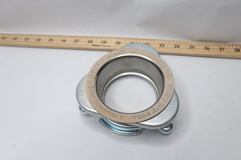InSinkErator Quick Lock Mounting Flange Polished Stainless Steel