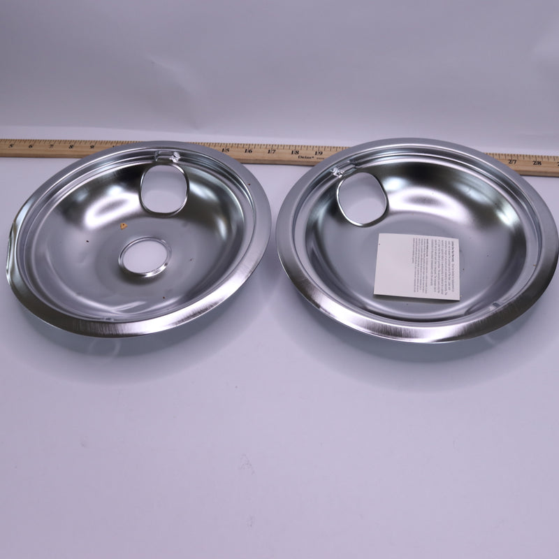 (2-Pk) Everbilt Drip Bowl Chrome Large - Missing 2 Small