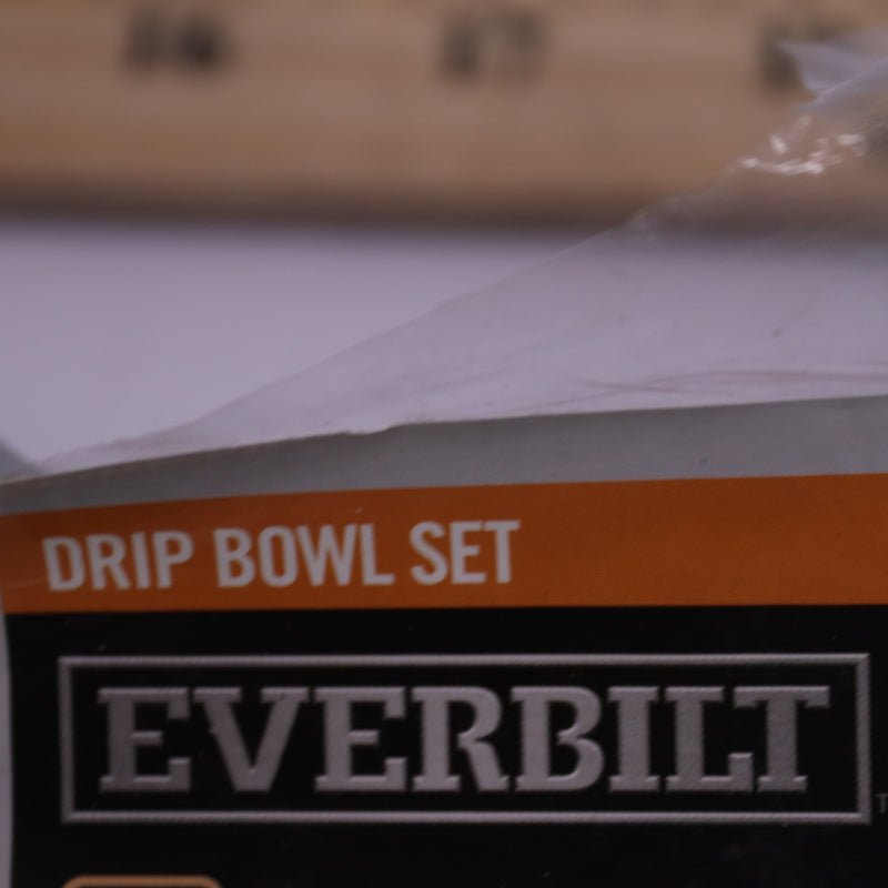 (2-Pk) Everbilt Drip Bowl Chrome Large - Missing 2 Small