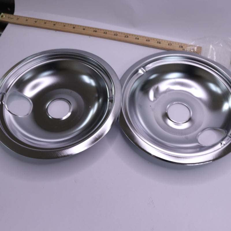 (2-Pk) Everbilt Drip Bowl Chrome Large - Missing 2 Small