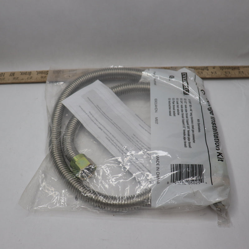 Everbilt Gas Range Installation Kit 48" 69014HDN - No Hardware