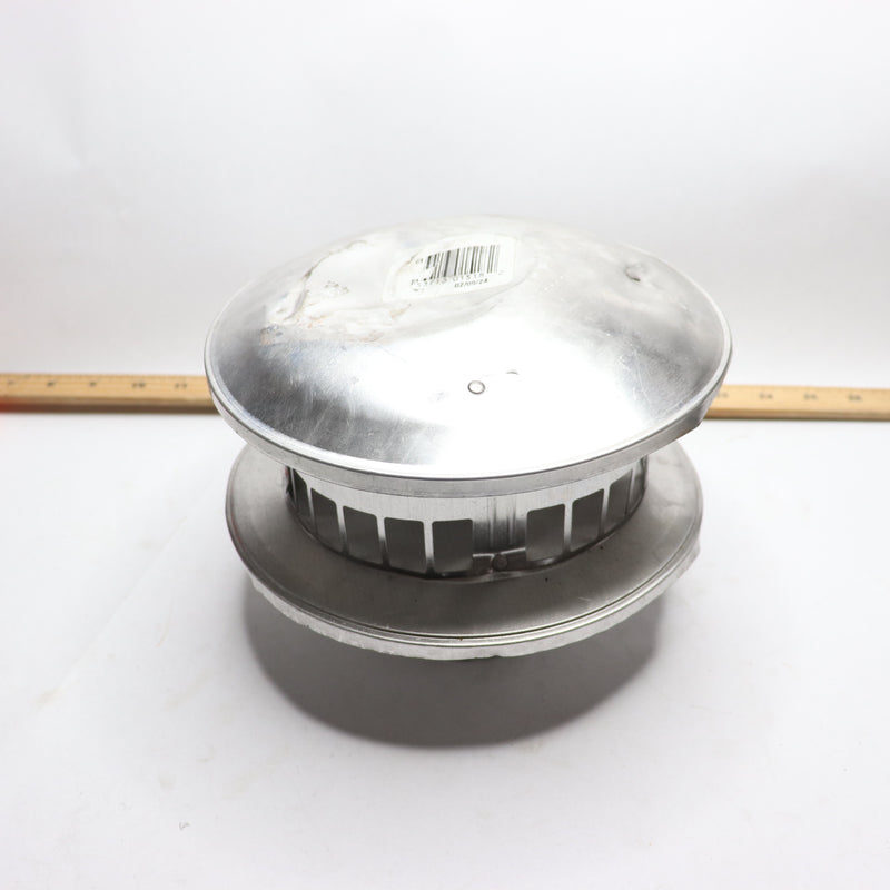 Selkirk Round Gas Vent Top Steel 4" 104800HD - Damaged - Cap Slightly Dented