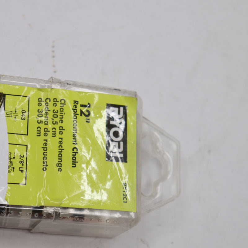 Ryobi Replacement Chainsaw Chain 45 Links .043 Gauge 12" RY12C1