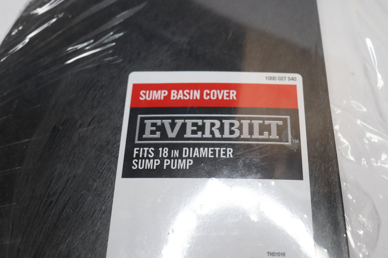 Everbilt Sump Pump Basin Cover Lid 18" THD1016 - Damaged - Slightly Bent