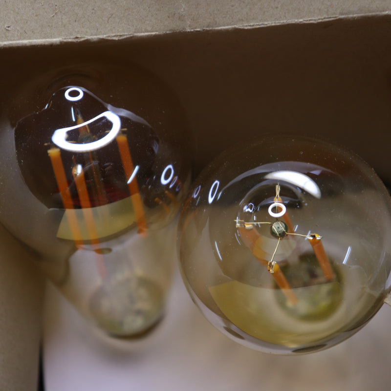(2-Pk) Feit Electric Edison Style Antique Filament LED Light Bulb ST19 12W 120V